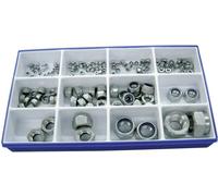 TOOLCRAFT Assortiment de 161 écrous freins DIN 985