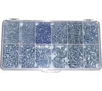 Assortiment de vis à tôle 730 pcs
