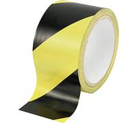 Toolcraft Bande adhésive de marquage WT-YB 1564134 noir, jaune 18 m x 48 mm 1 pc