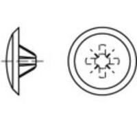 TOOLCRAFT Caches décoratifs plastique TO-5454927 1000 pc(s)