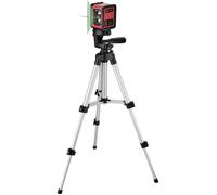 TOOLCRAFT CL12-G Laser en croix avec trépied, autonivelant, Laser vert Portée (max.): 12 m
