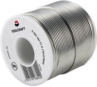 TOOLCRAFT Étain à souder sans plomb bobine Sn99,3Cu0,7 ROL1 500 g 1.5 mm