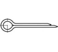 TOOLCRAFT ISO 1234 acier galvanisé de chasse. Dimensions : 13 x 250 250 mm 25 pc(s)
