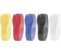 TOOLCRAFT KL12X200BC Collier de serrage auto-agrippant pour grouper partie velours et partie agrippante (L x l) 200 mm x 12 mm