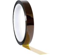 TOOLCRAFT Klebeband Amber (L x B) 33 m x 9 mm siliconee Inhalt: 1 Rolle(n)