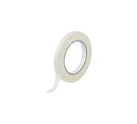 TOOLCRAFT Kreppband blanc (L x B) 50 m x 12.5 mm Kautschuk Inhalt: 1 Rolle(n)