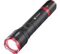 TOOLCRAFT Lampe portative réglable, taille du point réglable, avec mode stroboscope, avec interface USB batteries Li-ions ou fonctionnement à piles 1200 lm 6.5