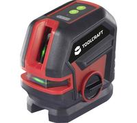 TOOLCRAFT Laser en croix Laser vert, autonivelant Portée (max.): 30 m