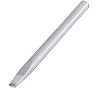 TOOLCRAFT Panne de fer à souder forme de burin Taille de la panne 6 mm Longueur de la panne 75 mm Co