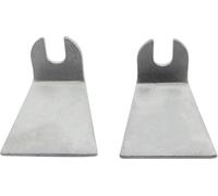 TOOLCRAFT Panne de fer à souder plat Taille de la panne 15 mm Longueur de la panne 15 mm Contenu 1 paire(s)