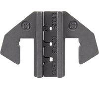 TOOLCRAFT PLE-0C1 Accessoires de sertissage pour connecteur plat Ouverture de serrage: 0.1 à 1 mm² adapté pour marque (pinces): TOOLCRAFT PZ-500