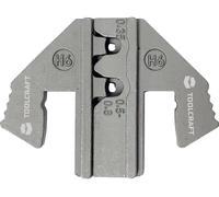 Matrice à sertir pour connecteur H6 Delphi Weather Pack AWG 22/20-18 0.35 à 0.8 mm² TOOLCRAFT PLE-0H6 adapté pour marque