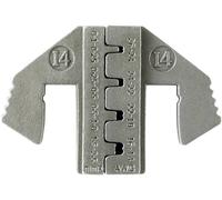 TOOLCRAFT PLE-0I4 Accessoires de sertissage pour connecteur plat Ouverture de serrage: 0.1 à 2.5 mm² adapté pour marque (pinces): TOOLCRAFT PZ-500