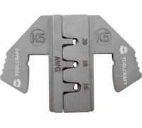 TOOLCRAFT PLE-0K5 TO-6897543 Matrice à sertir Deutsch DTM/DT/DTP 1.5 mm² (max) DEUTSCH adapté pour marque (pinces) TOOLCRAFT PZ-500