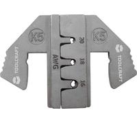 TOOLCRAFT PLE-0K5 TO-6897543 Matrice à sertir Deutsch DTM/DT/DTP 1.5 mm² (max) DEUTSCH adapté pour marque (pinces) TOOLCRAFT