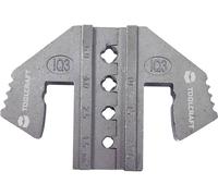 TOOLCRAFT PLE-IQ3 Matrice à sertir pour connecterus solaires 6.0 à 1.5 mm² adapté pour marque (pinces) TOOLCRAFT PZ-500