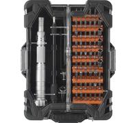 TOOLCRAFT pour latelier, pour lélectronique et la mécanique de précision Tournevis porte-embouts 62 pièces