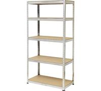 Rayonnage lourd TOOLCRAFT 2265279 265 kg (l x H x P) 900 x 1800 x 450 mm métal, MDF