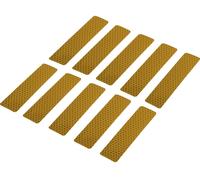 Toolcraft Bande adhésive RTS25/100‑YL jaune 100 x 25 mm 10 pièces
