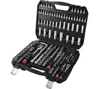 TOOLCRAFT Set d'embouts et clés à douille 1/2, 1/4, 3/8 179 pièces TO-10674594