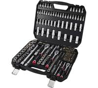 TOOLCRAFT Set d'embouts et clés à douille 1/2\ , 1/4\ , 3/8\ 255 pièces TO-10674603