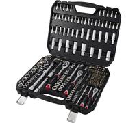 TOOLCRAFT Set d'embouts et clés à douille 1/2, 1/4, 3/8 255 pièces TO-10674603