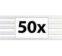 TOOLCRAFT TC-11200X50T Bâtons de colle Ø 11 mm x (L) 200 mm transparent 1000 g 50 pc(s)