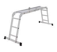 TOOLCRAFT TO-10104645 aluminium Echelle polyvalente pliable Hauteur de travail