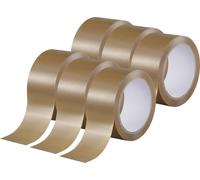 TOOLCRAFT TO-10187040 Ruban adhésif d'emballage marron (L x l) 66 m x 50 mm 6 pc(s)