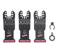 TOOLCRAFT TO-10283181 Carbure Set outils multifonction 34 mm 3 pc(s)