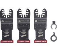 TOOLCRAFT TO-10283181 Carbure Set outils multifonction Set outils multifonction 34 mm 3 pc(s)