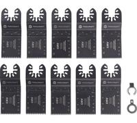 TOOLCRAFT TO-10283850 Acier Chrome-Vanadium Set outils multifonction 10 pièces Set outils multifonction 34 mm 10 pc(s)