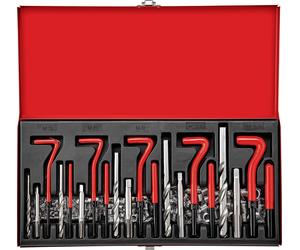 TOOLCRAFT TO-5016567 Jeu de galets de filetage M5, M6, M8, M10, M12