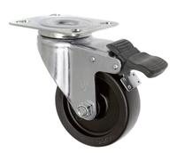 TOOLCRAFT TO-5137905 Roulette pivotante PP 75 mm avec système de blocage et