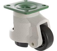 TOOLCRAFT TO-5137971 Roulette pivotante réglable 73 mm 1000 kg avec plaque de fixation Capacité de charge (max.): 1000 kg