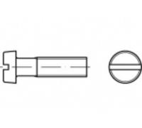 TOOLCRAFT TO-5358990 Vis cylindrique M5 20 mm plat acier inoxydable A2 500 pc(s)