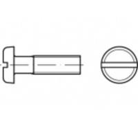 TOOLCRAFT TO-5360508 Vis à tête plate M3 25 mm plat acier inoxydable A2 200 pc(s)