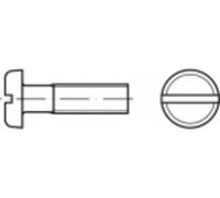 TOOLCRAFT TO-5360514 Vis à tête plate M3 35 mm plat acier inoxydable A2 200 pc(s)