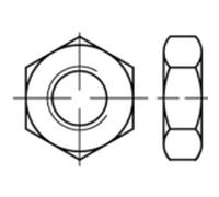 TOOLCRAFT TO-5371836 Écrou hexagonal M3 acier inoxydable A4 100 pc(s)