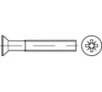 TOOLCRAFT TO-5375892 Vis à tête fraisée M6 20 mm cruciforme acier inoxydable A2 200 pc(s)