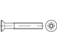 TOOLCRAFT TO-5376213 Vis à tête fraisée M2 10 mm cruciforme acier inoxydable A4 1000 pc(s)