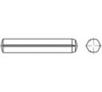 TOOLCRAFT TO-5378535 Goupille cannelée cylindrique 5 mm acier inoxydable A1 100 pc(s)
