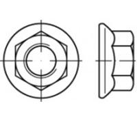 TOOLCRAFT TO-5391285 Écrou hexagonal M8 acier étamé par galvanisation 1000 pc(s)