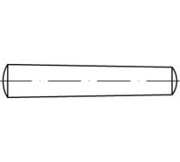 TOOLCRAFT TO-5393739 Goupille conique 3 mm acier 100 pc(s)