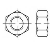 TOOLCRAFT TO-5416716 Écrou hexagonal M2 acier étamé par galvanisation 1000