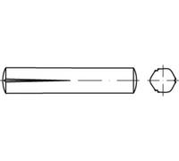 TOOLCRAFT TO-5438775 Goupille cannelée dajustage 6 mm acier 100 pc(s)