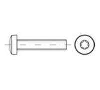 TOOLCRAFT TO-5440839 Vis à tête bombée M3 6 mm 6 pans intérieurs Ronds Acier étamé par galvanisation 200 pc(s)
