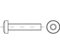TOOLCRAFT TO-5440845 Vis à tête bombée M3 10 mm 6 pans intérieurs ronds acier étamé par galvanisation 200 pc(s)