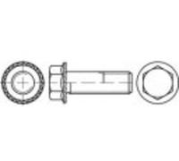 TOOLCRAFT TO-5444625 Écrou hexagonal cranté M12 30 mm 6 pans extérieurs 88933 100 pc(s)