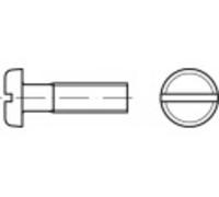 TOOLCRAFT TO-5445666 Vis à tête plate M3 10 mm plat DIN 85 Polyamide 200 pc(s)